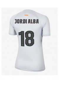 Barcelona Jordi Alba #18 Fotballdrakt Tredje Klær Dame 2022-23 Korte ermer